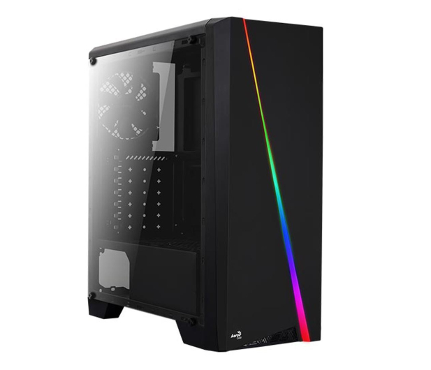 AEROCOOL PGS CYLON RGB ADVANCE BLACK/USB3/ATX AEROPGSCYLON-BK - 623742 - zdjęcie